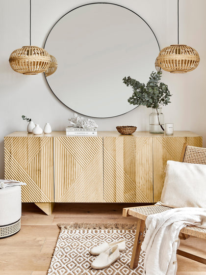 Westwing Aparador De Madera De Fresno Louis