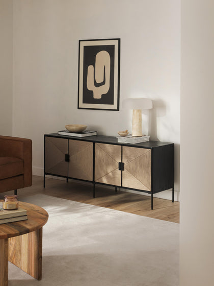 Westwing Aparador De Madera De Mango June