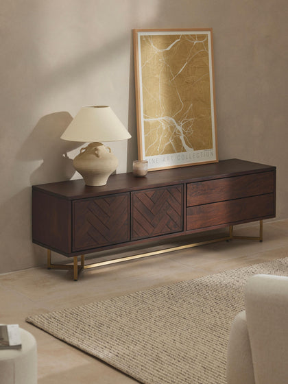 Westwing Aparador De Madera De Mango Luca