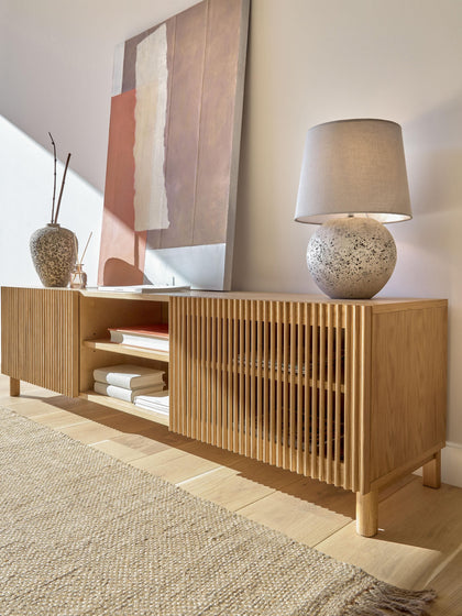 Westwing Aparador De Madera De Roble Beyla