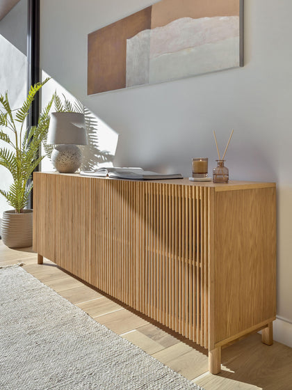 Westwing Aparador De Madera De Roble Beyla