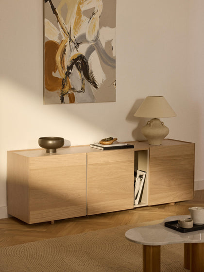 Westwing Aparador De Madera Larsen