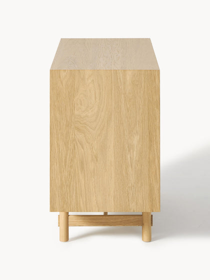 Westwing Aparador Pequeño De Madera De Roble Diana