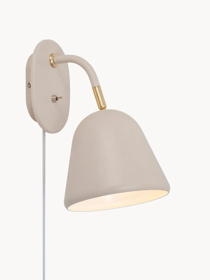 Westwing Aplique orientable Mala con enchufe