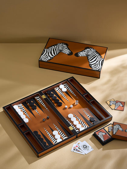 Westwing Backgammon Zebra