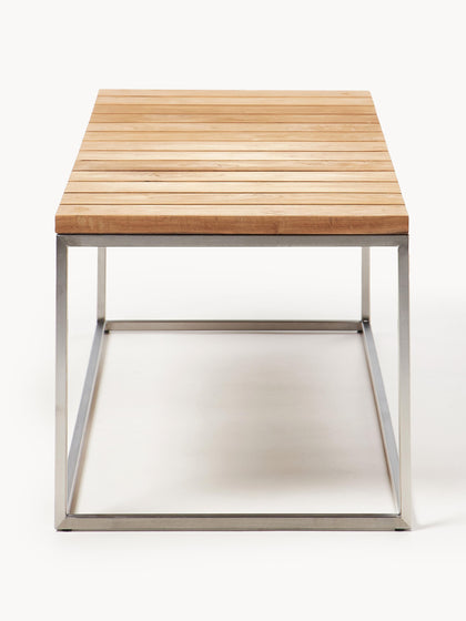 Westwing Banco De Jardín De Madera De Teca Lux