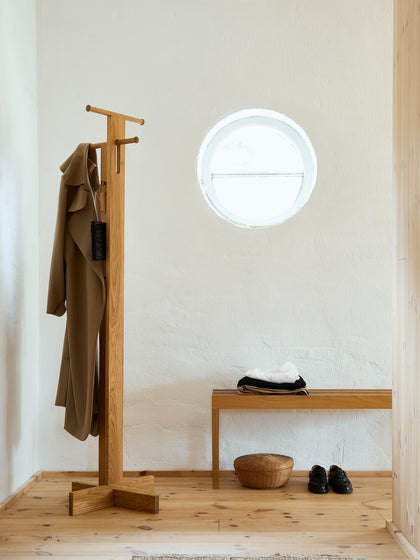 Westwing Banco De Madera De Roble Lightweight