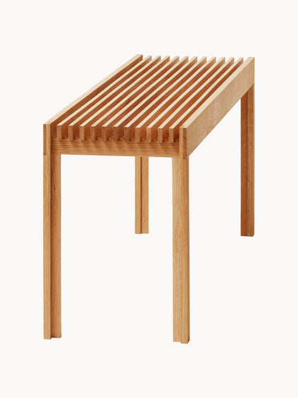 Westwing Banco De Madera De Roble Lightweight