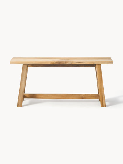 Westwing Banco De Madera De Teca Lawas