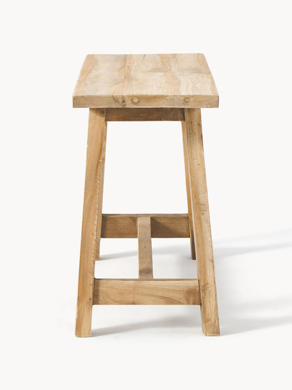 Westwing Banco De Madera De Teca Lawas