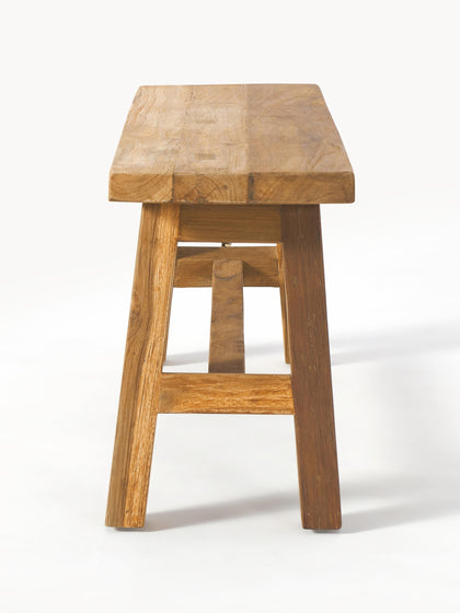 Westwing Banco De Madera De Teca Lawas