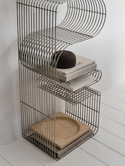 Westwing Banco De Metal Curva