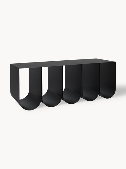 Westwing Banco De Metal Curved