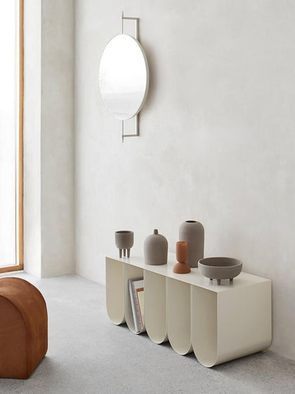 Westwing Banco De Metal Curved