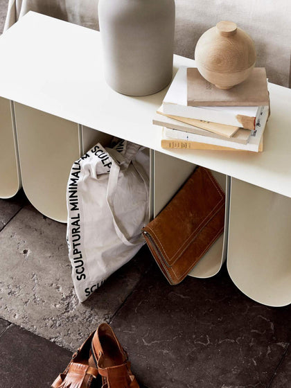 Westwing Banco De Metal Curved