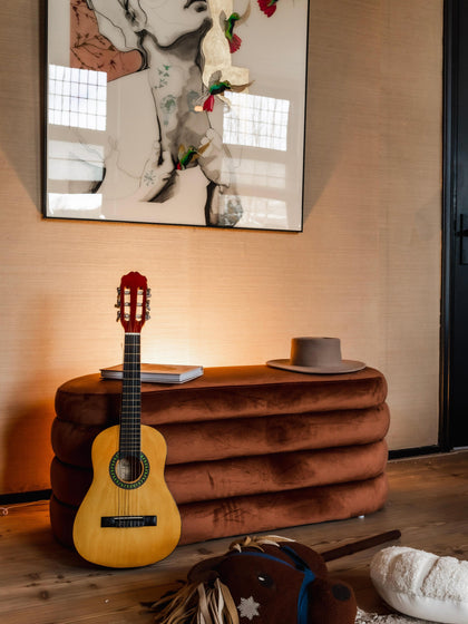 Westwing Banco De Terciopelo Alto