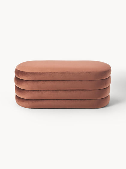 Westwing Banco De Terciopelo Alto