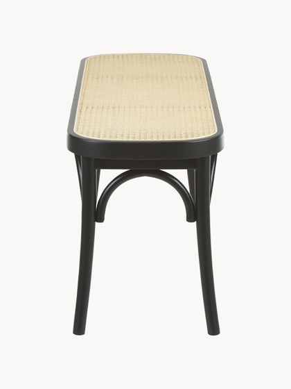 Westwing Banco Madera Con Tejido Vienés Franz