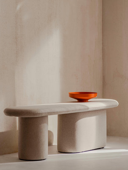 Westwing Banco Tapizado Artesanal Rull