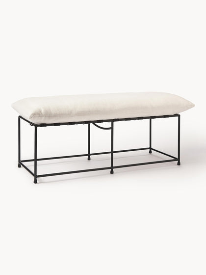 Westwing Banco tapizado Wayne