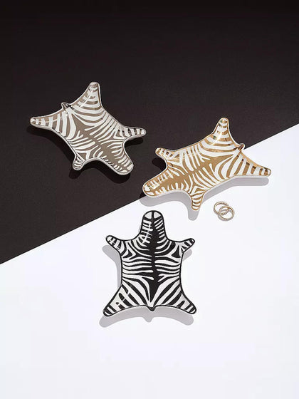Westwing Bandeja Decorativa De Porcelana Zebra
