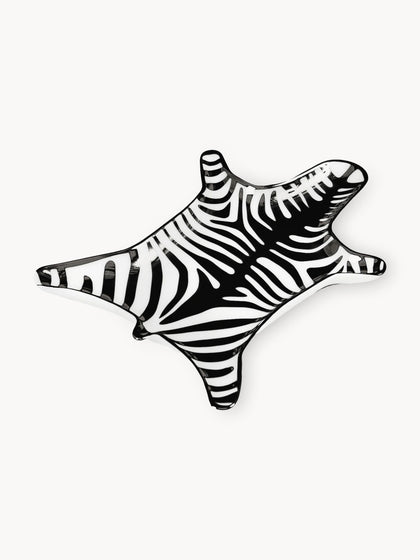 Westwing Bandeja decorativa de porcelana Zebra