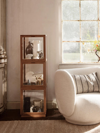 Westwing Base De Vitrina De Roble Miru