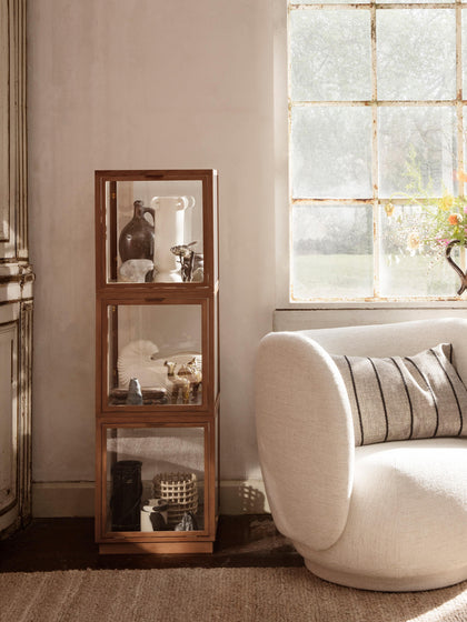 Westwing Base De Vitrina De Roble Miru