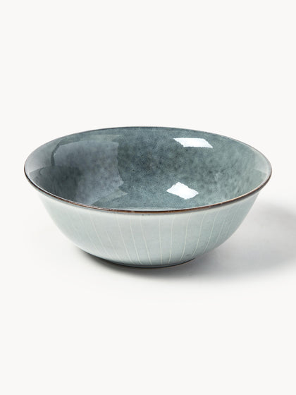 Westwing Bol artesanal Nordic Sea Ø 21 cm