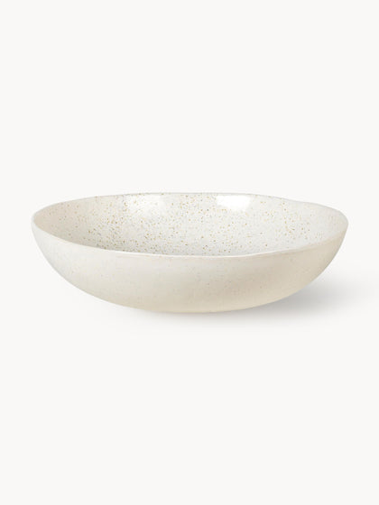 Westwing Bol artesanal Nordic Vanilla Ø 34 cm
