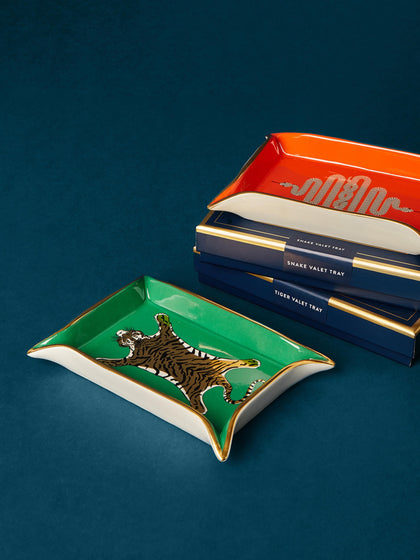 Westwing Bol De Porcelana Con Oro Tiger