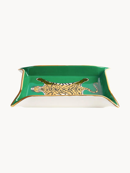 Westwing Bol De Porcelana Con Oro Tiger