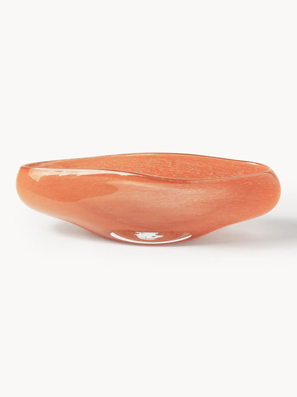Westwing Bol Decorativo Artesanal De Vidrio Ashley