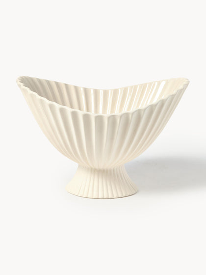Westwing Bol decorativo de gres Fountain 28 cm