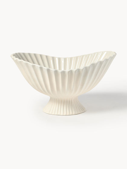 Westwing Bol decorativo de gres Fountain 41 cm