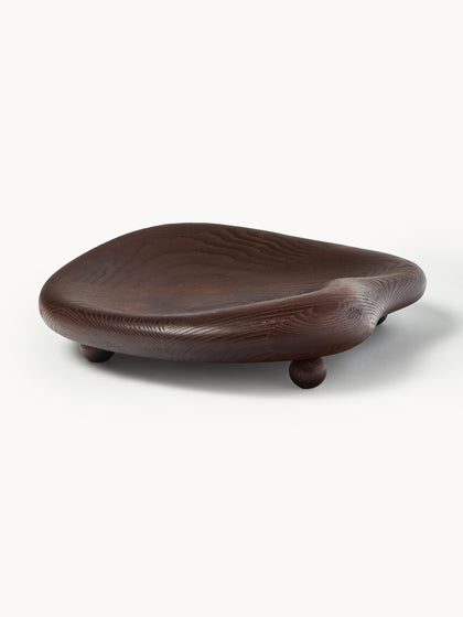 Westwing Bol Decorativo De Madera De Fresno Cairn