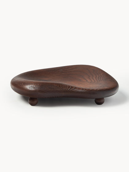 Westwing Bol decorativo de madera de fresno Cairn