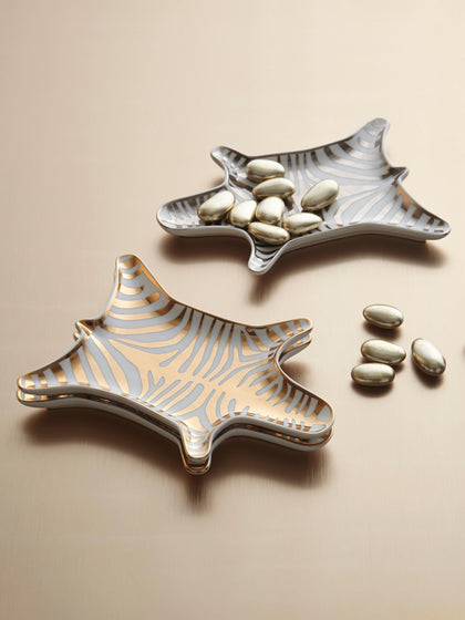 Westwing Bol Decorativo De Porcelana Zebra
