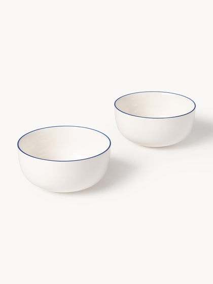 Westwing Boles De Porcelana Facile 2 uds