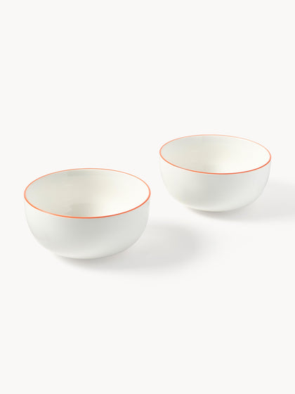 Westwing Boles De Porcelana Facile 2 uds