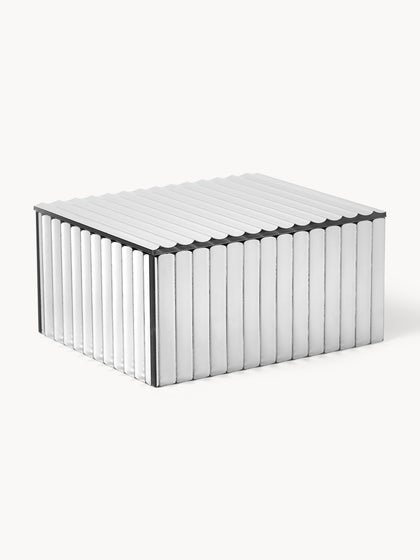 Westwing Caja de almacenaje estriada Riley