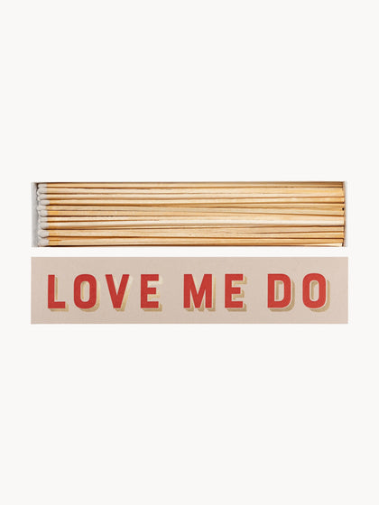 Westwing Caja de cerillas de diseño Love Me Do
