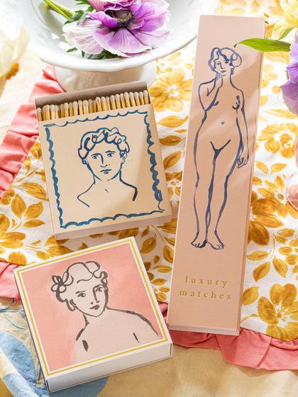 Westwing Caja De Cerillas De Diseño Nude Luxury