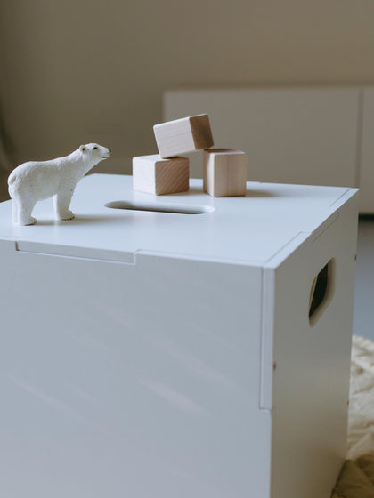Westwing Caja De Madera Cube