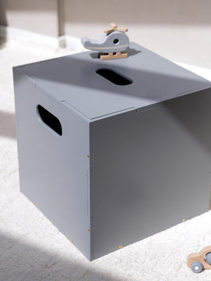 Westwing Caja De Madera Cube