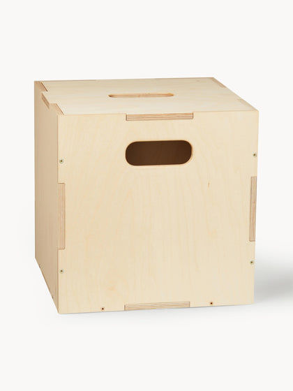 Westwing Caja de madera Cube