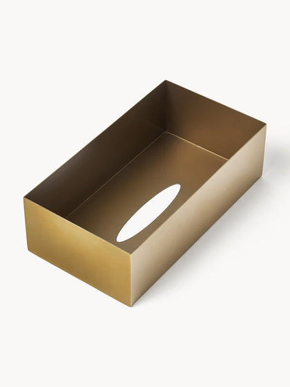 Westwing Caja De Pañuelos De Metal Halston