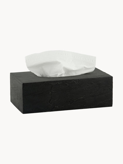 Westwing Caja De Pañuelos En Look Pizarra Slate