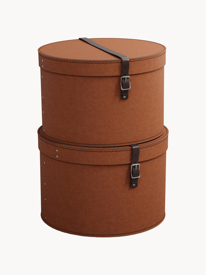 Westwing Cajas de almacenaje Rut 2 uds