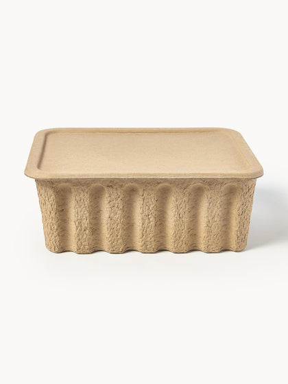 Westwing Cajas De Pasta De Papel Pulp 30 Cm 2 Uds